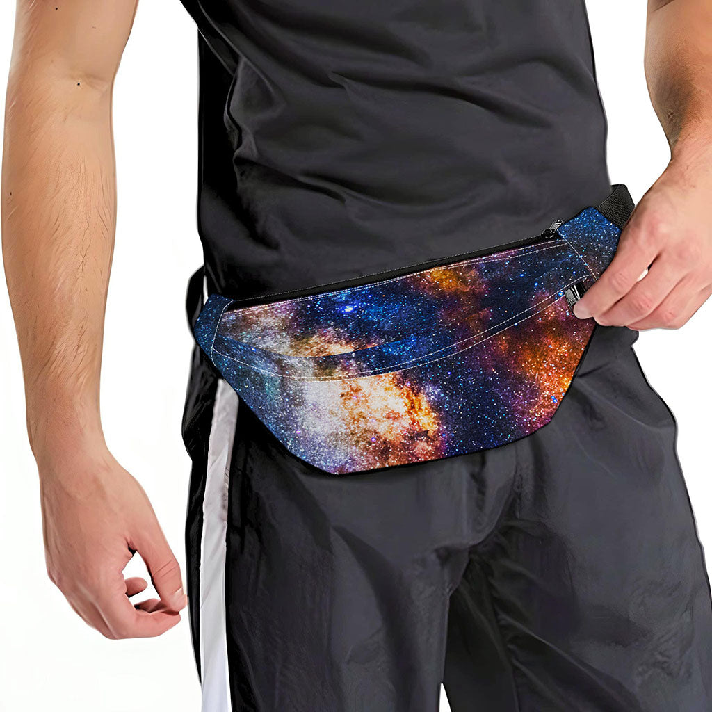 Milky Way Universe Galaxy Space Print Fanny Pack