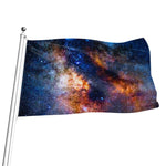 Milky Way Universe Galaxy Space Print Flag