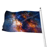 Milky Way Universe Galaxy Space Print Flag