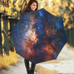 Milky Way Universe Galaxy Space Print Foldable Umbrella