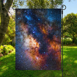 Milky Way Universe Galaxy Space Print Garden Flag