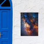 Milky Way Universe Galaxy Space Print Garden Flag