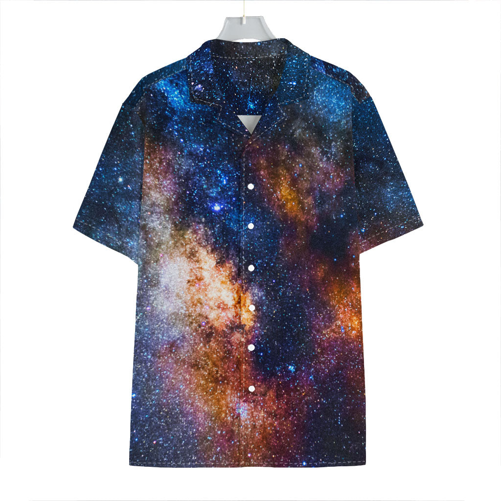 Milky Way Universe Galaxy Space Print Hawaiian Shirt
