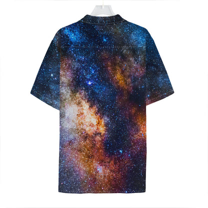 Milky Way Universe Galaxy Space Print Hawaiian Shirt