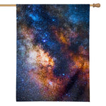 Milky Way Universe Galaxy Space Print House Flag