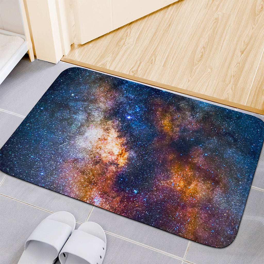 Milky Way Universe Galaxy Space Print Indoor Door Mat