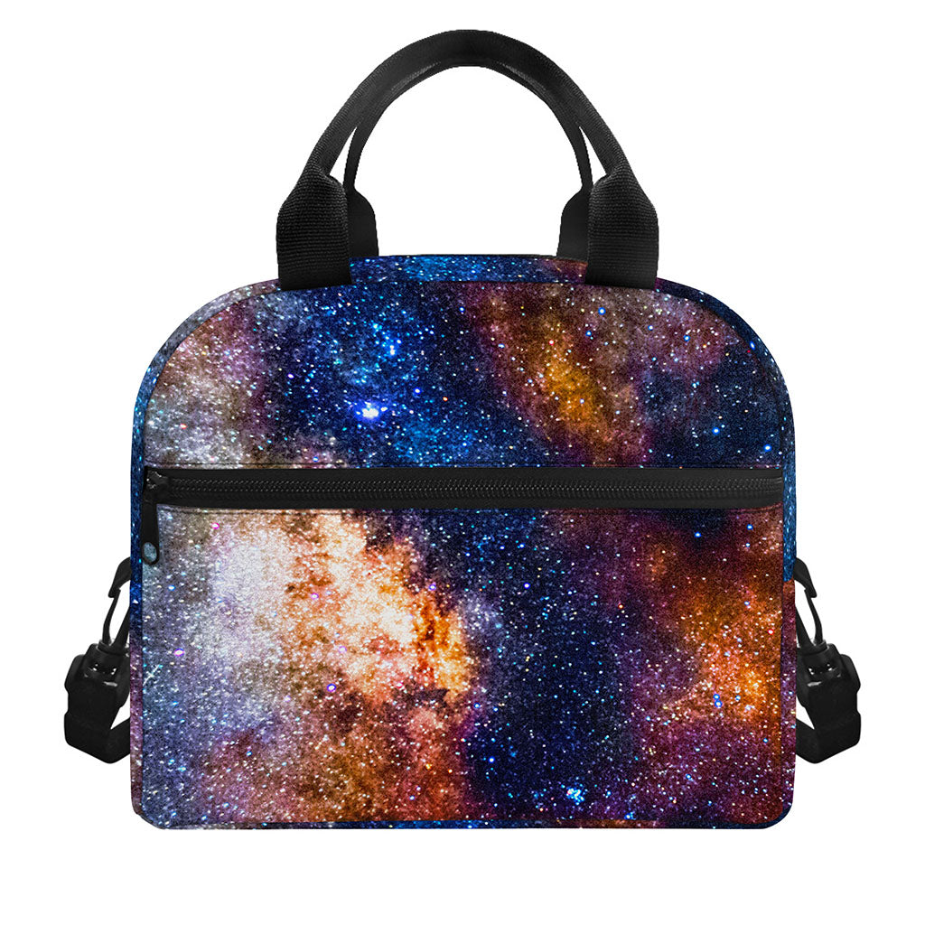 Milky Way Universe Galaxy Space Print Insulated Lunch Bag