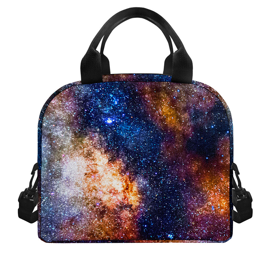 Milky Way Universe Galaxy Space Print Insulated Lunch Bag
