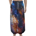 Milky Way Universe Galaxy Space Print Lantern Pants