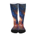 Milky Way Universe Galaxy Space Print Long Socks
