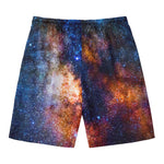Milky Way Universe Galaxy Space Print Men's Swim Trunks
