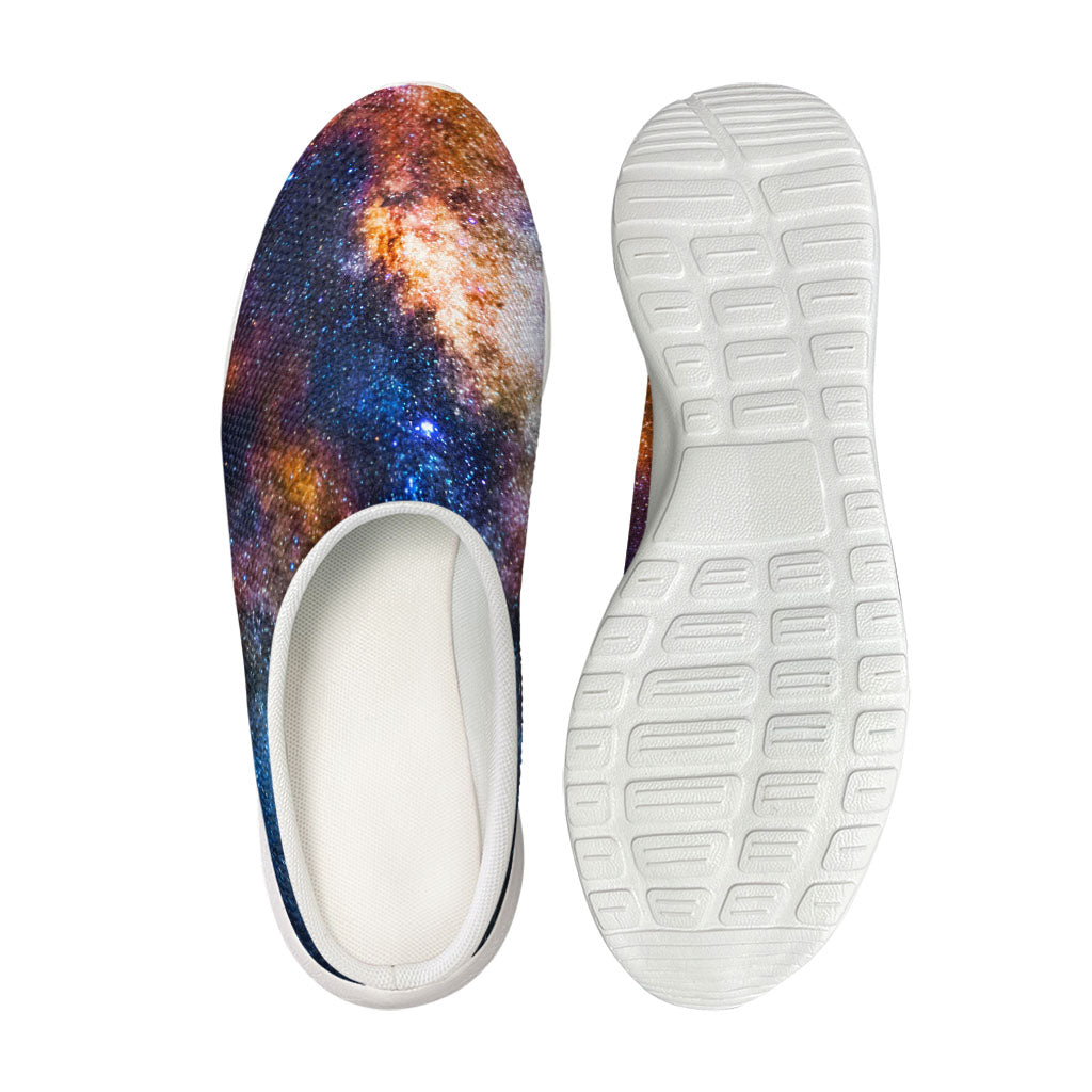 Milky Way Universe Galaxy Space Print Mesh Casual Shoes