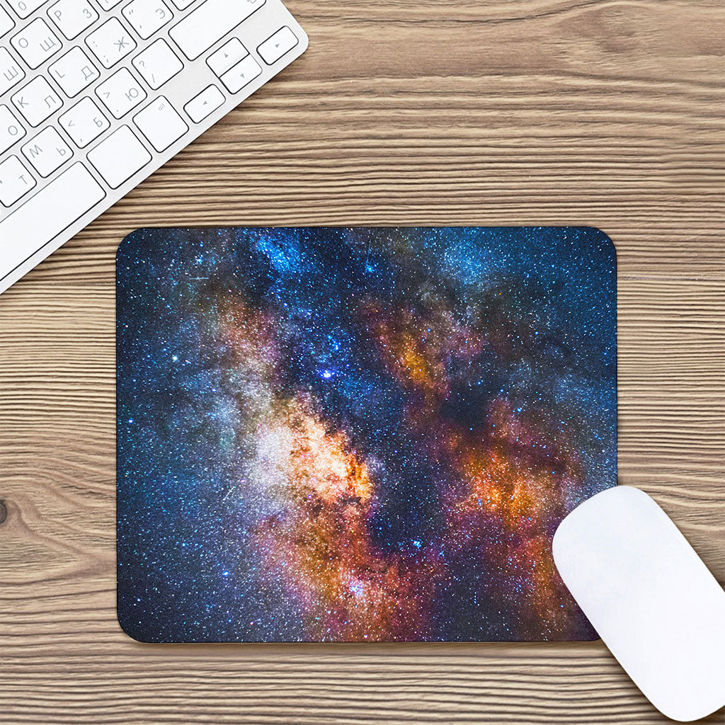 Milky Way Universe Galaxy Space Print Mouse Pad
