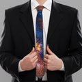 Milky Way Universe Galaxy Space Print Necktie