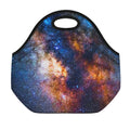 Milky Way Universe Galaxy Space Print Neoprene Lunch Bag