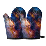 Milky Way Universe Galaxy Space Print Oven Mitts