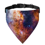 Milky Way Universe Galaxy Space Print Over The Collar Dog Bandana