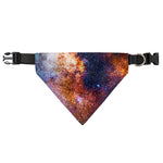 Milky Way Universe Galaxy Space Print Over The Collar Dog Bandana