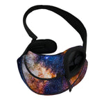 Milky Way Universe Galaxy Space Print Pet Sling Carrier