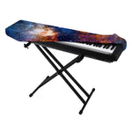 Milky Way Universe Galaxy Space Print Piano Keyboard Cover