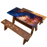 Milky Way Universe Galaxy Space Print Picnic Table Cover