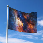 Milky Way Universe Galaxy Space Print Polyester Flag