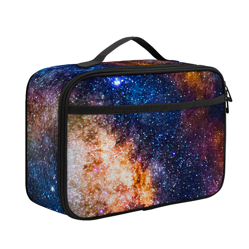Milky Way Universe Galaxy Space Print Portable Lunch Bag
