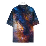 Milky Way Universe Galaxy Space Print Rayon Hawaiian Shirt