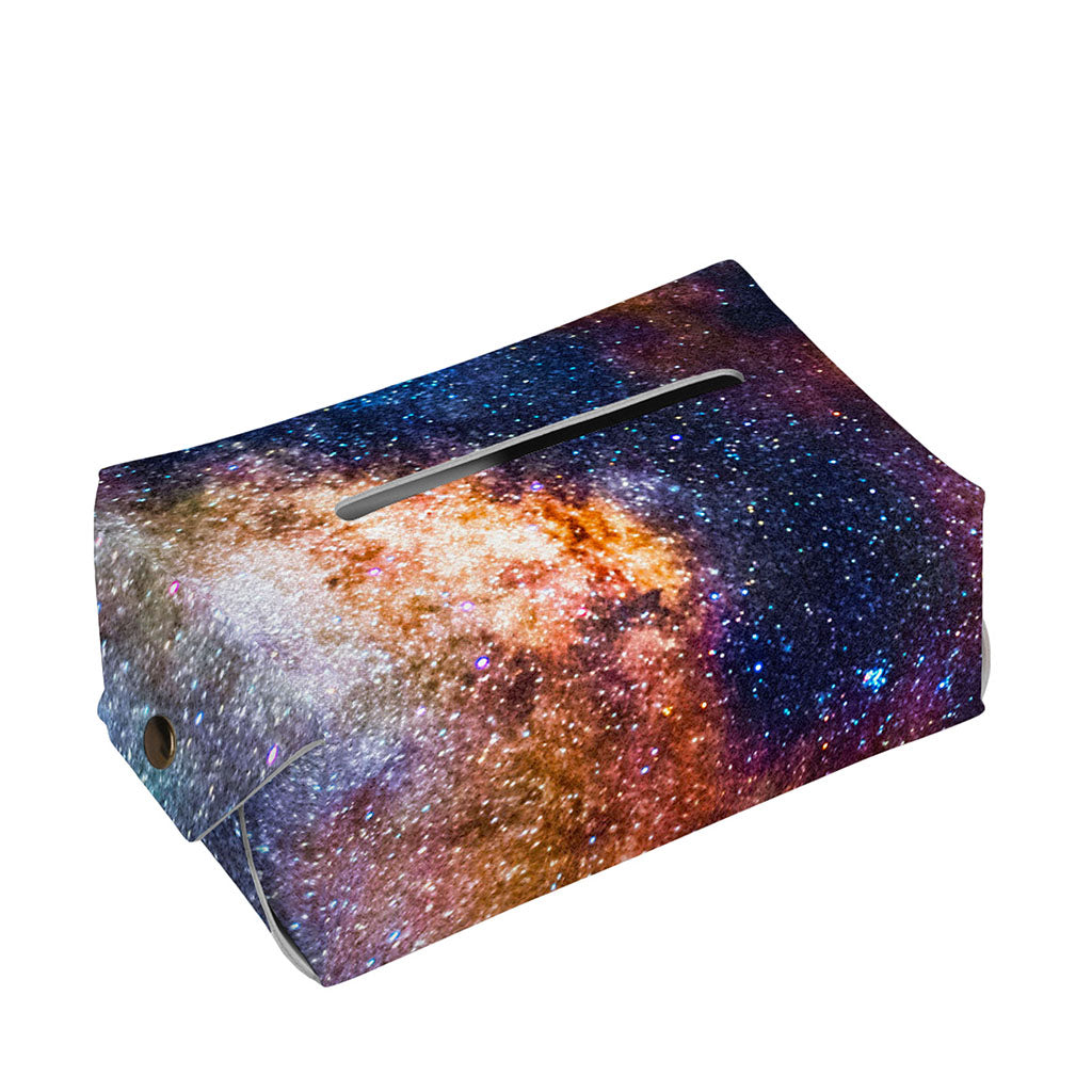 Milky Way Universe Galaxy Space Print Rectangle Tissue Box Cover