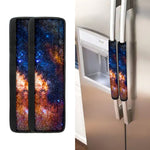 Milky Way Universe Galaxy Space Print Refrigerator Handle Covers