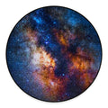 Milky Way Universe Galaxy Space Print Round Floor Mat
