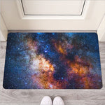 Milky Way Universe Galaxy Space Print Rubber Doormat