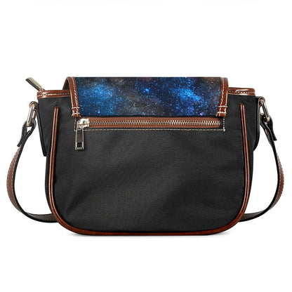 Milky Way Universe Galaxy Space Print Saddle Bag