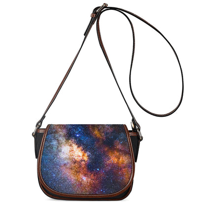 Milky Way Universe Galaxy Space Print Saddle Bag