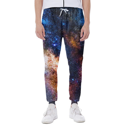 Milky Way Universe Galaxy Space Print Scuba Joggers