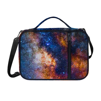 Milky Way Universe Galaxy Space Print Shoulder Strap Bible Bag