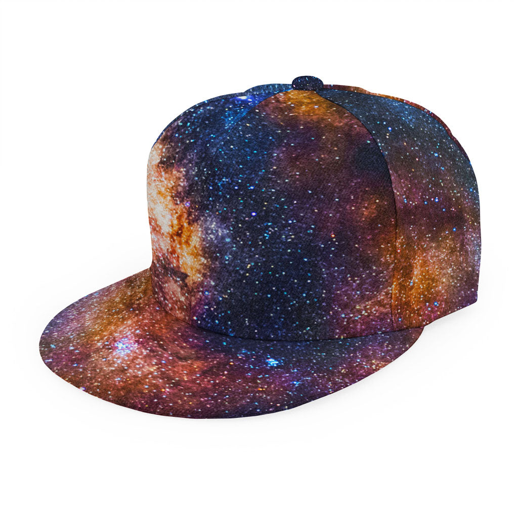 Milky Way Universe Galaxy Space Print Snapback Cap