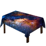 Milky Way Universe Galaxy Space Print Tablecloth