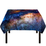 Milky Way Universe Galaxy Space Print Tablecloth