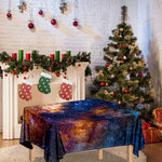 Milky Way Universe Galaxy Space Print Tablecloth