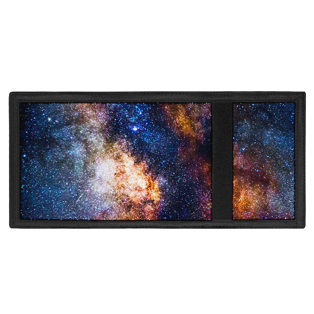 Milky Way Universe Galaxy Space Print Trifold Wallet