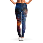 Milky Way Universe Galaxy Space Print Women's Leggings