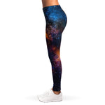 Milky Way Universe Galaxy Space Print Women's Leggings