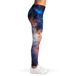Milky Way Universe Galaxy Space Print Women's Leggings