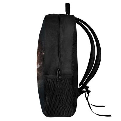 Milky Way Universe Print 17 Inch Backpack
