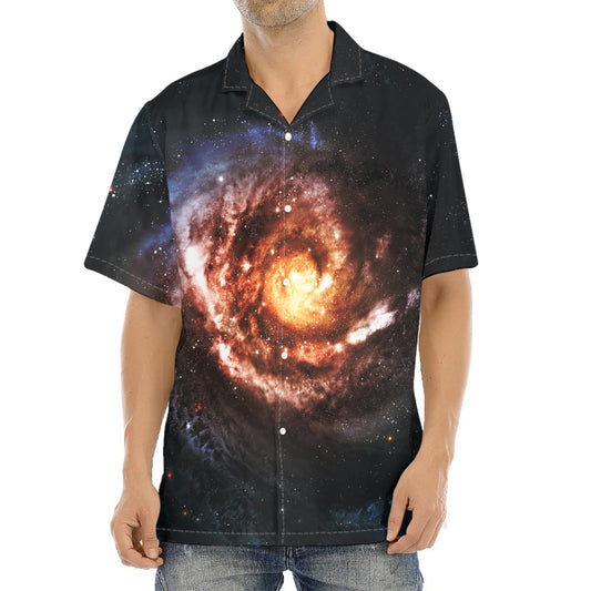 Milky Way Universe Print Aloha Shirt