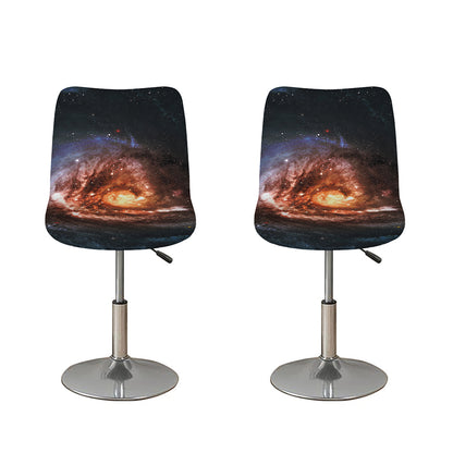 Milky Way Universe Print Bar Stool Covers