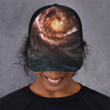 Milky Way Universe Print Baseball Cap