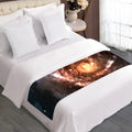 Milky Way Universe Print Bed Runner