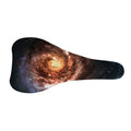 Milky Way Universe Print Bicycle Seat Cover